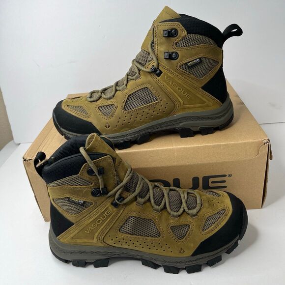 NIB BREEZE MEN\'S WATERPROOF HIKING BOOT Style 7544 Size 8.5 #375 main image 6